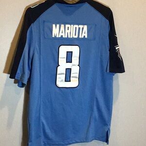 Nike NFL Marcus Mariota Tennessee Titans football jersey